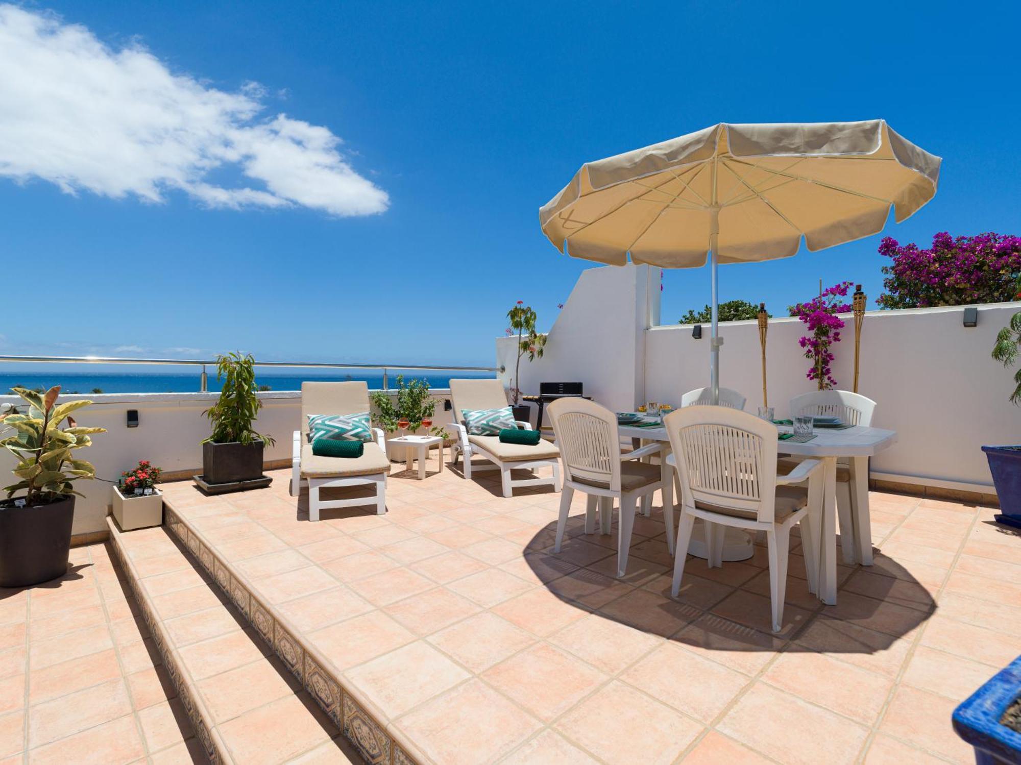Casa Lex I Ocean & Sunrise Panorama I Steps From Dunes And Beach I Private 50 Sqm Terrace I Pool 马斯帕洛马斯 外观 照片